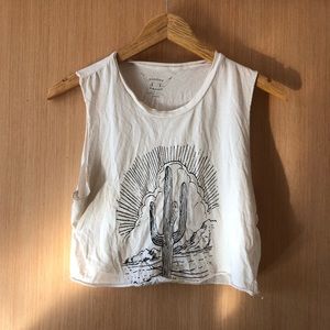 Cactus crop top